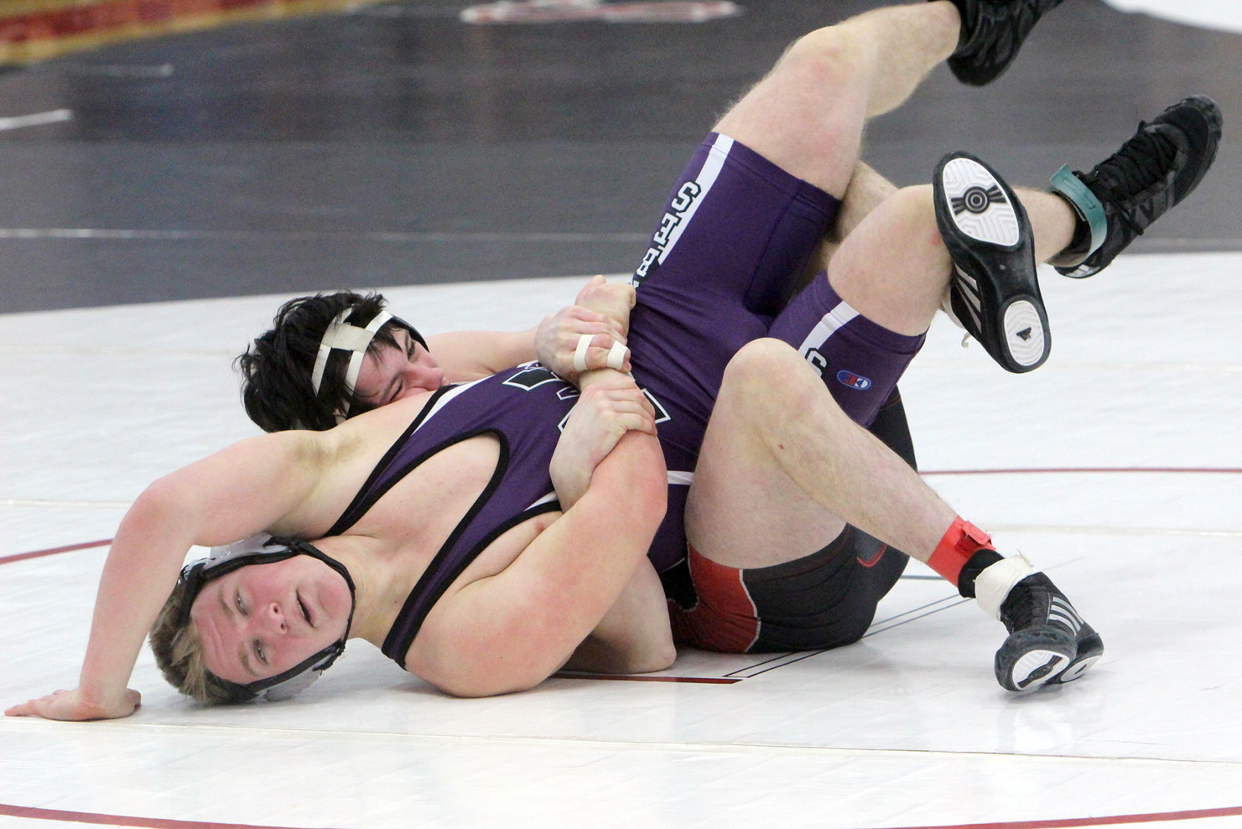 Division 1 wrestling regional at Chippewa Falls 2-9-19